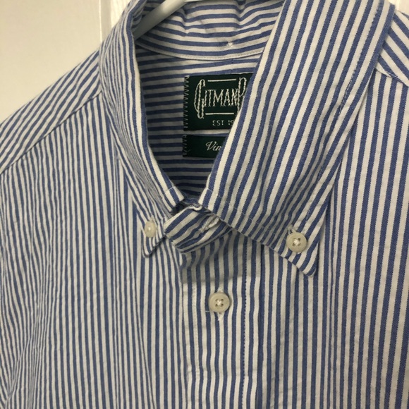 Gitman bro’s vintage seersucker ss shirt - Picture 2 of 2